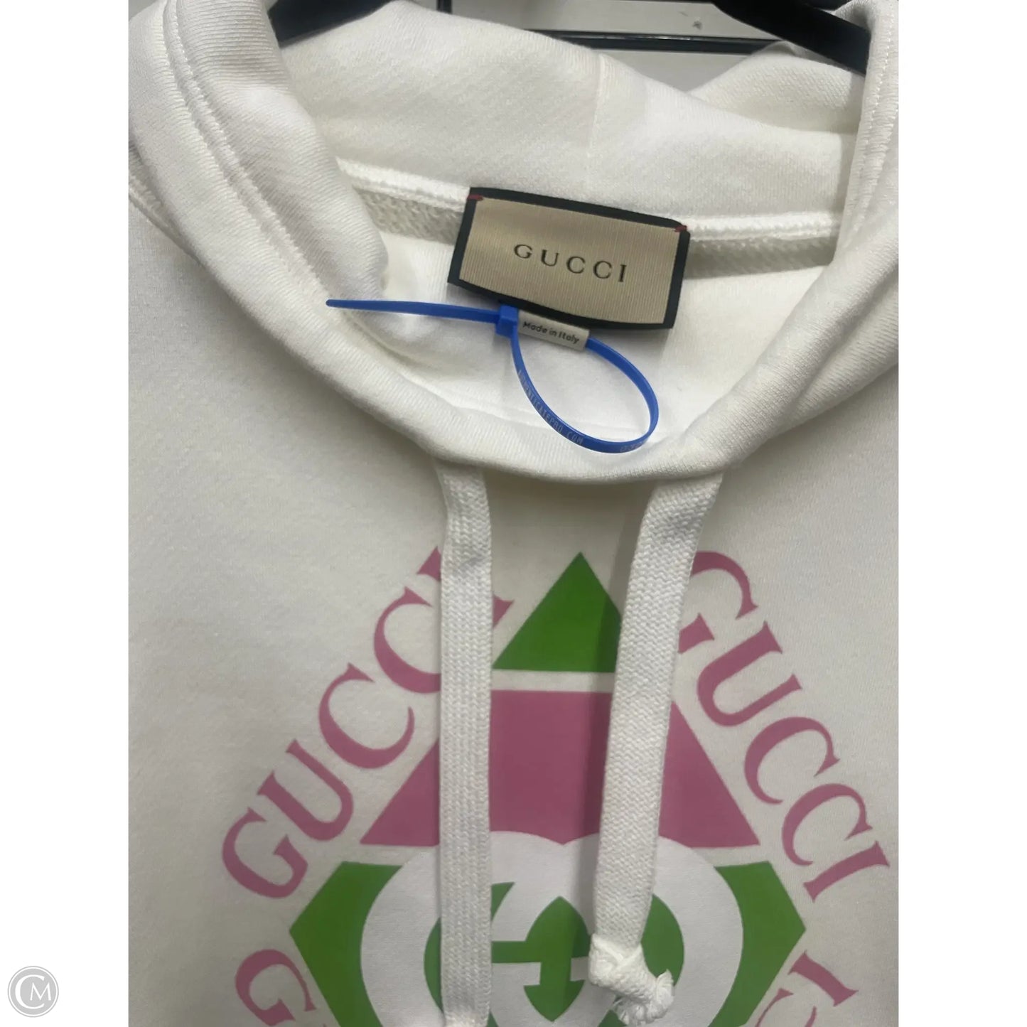 Sweatshirt Luxury Designer By Gucci In Cream, Size: S