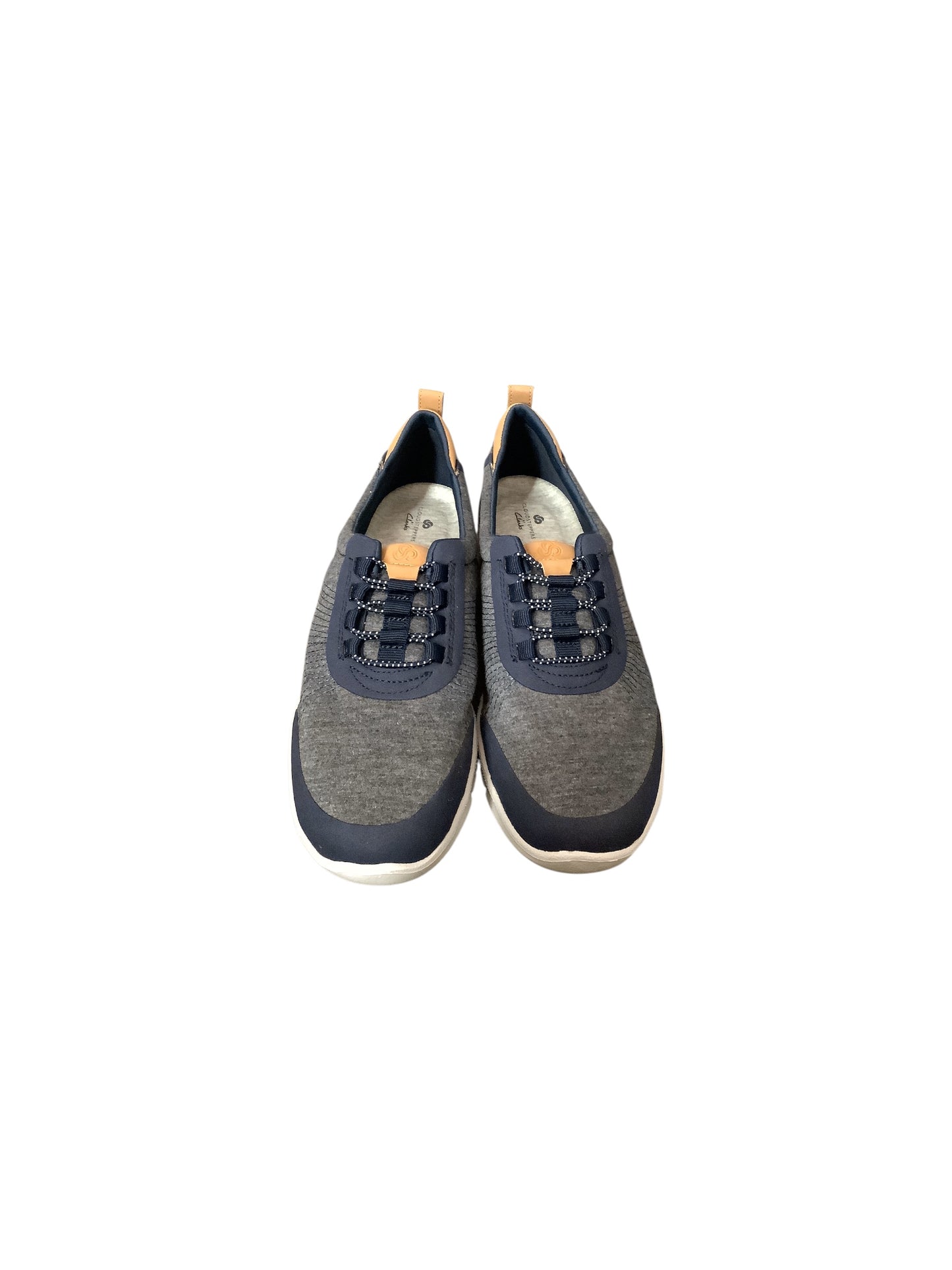 Shoes Sneakers By Clarks In Blue, Size: 7.5