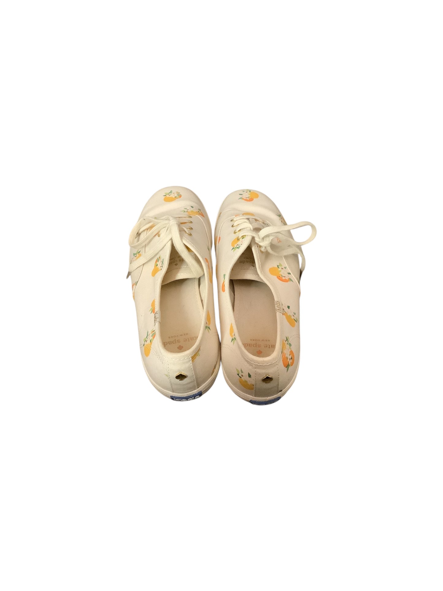 Shoes Sneakers By Keds In Orange, Size: 9