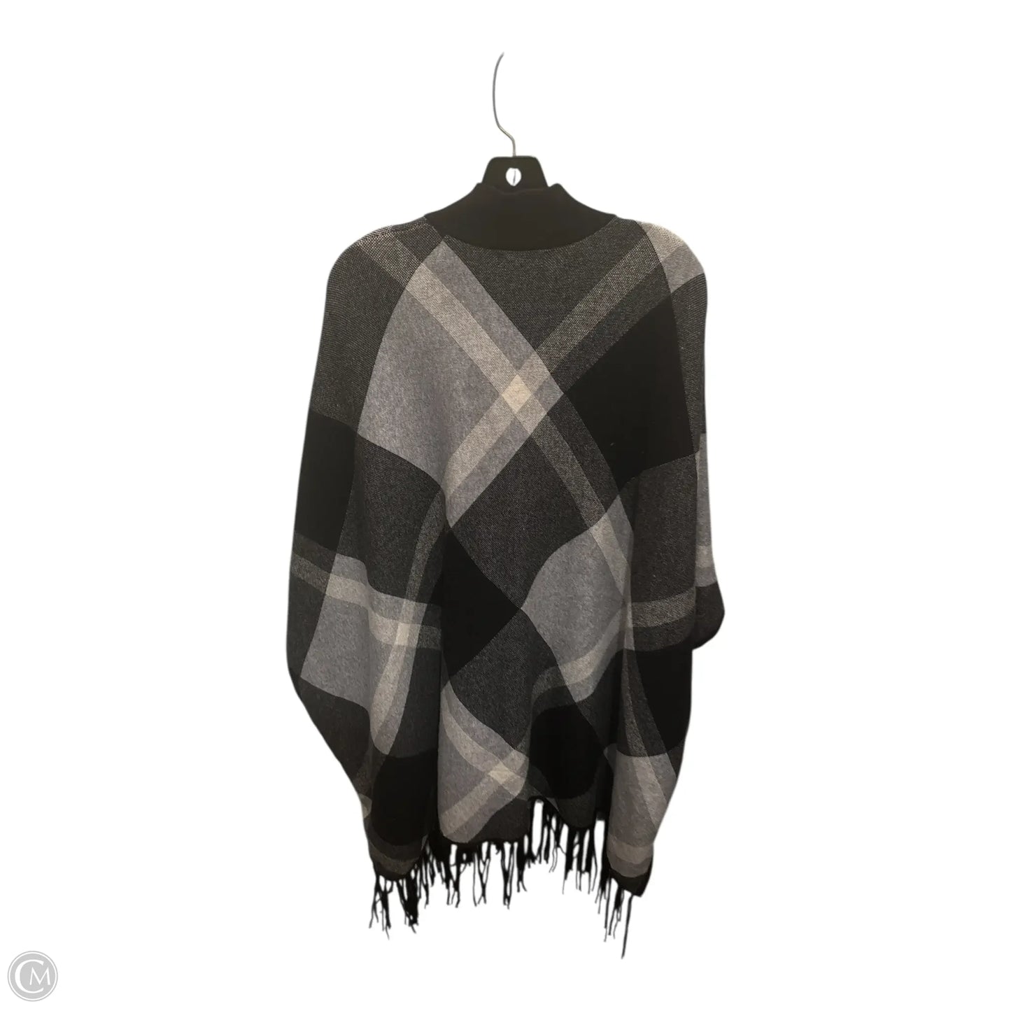 Poncho By Rachel Zoe In Black, Size: 2x