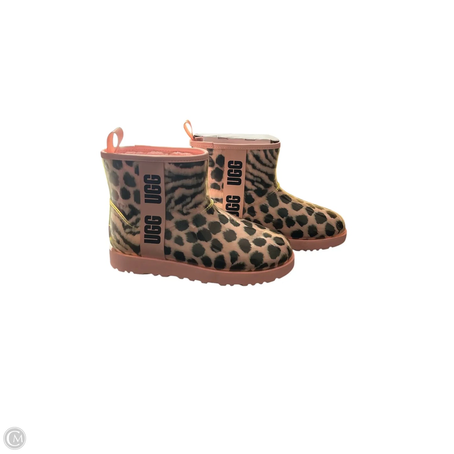 Boots Designer By Ugg In Pink, Size: 9