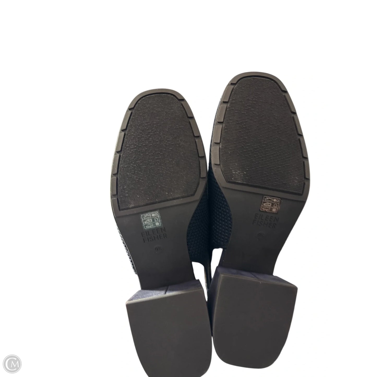 Shoes Heels Block By Eileen Fisher In Navy, Size: 9.5