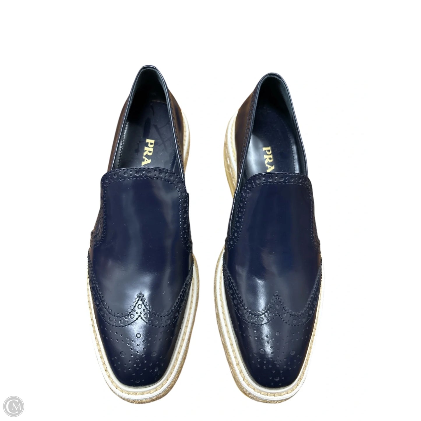Shoes Luxury Designer By Prada In Navy