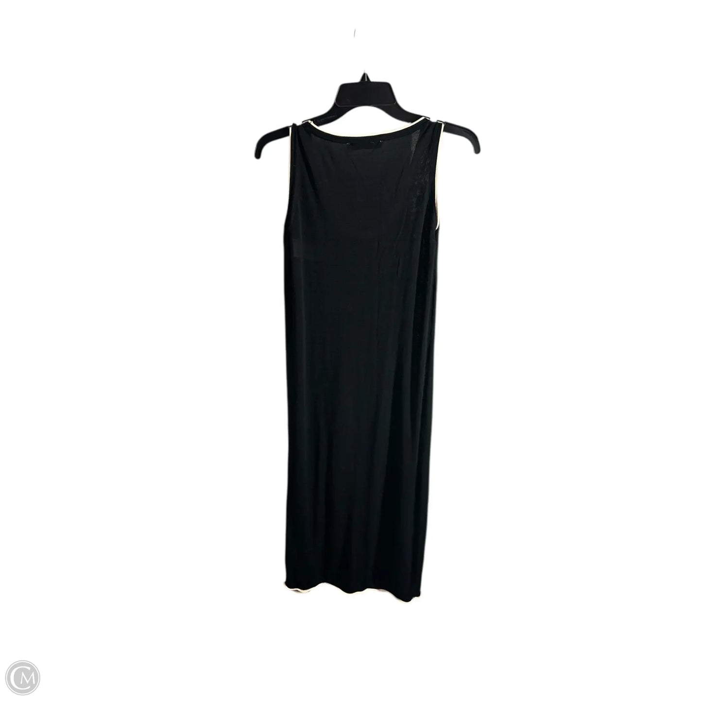 Dress Casual Midi By Zara In Black, Size: S