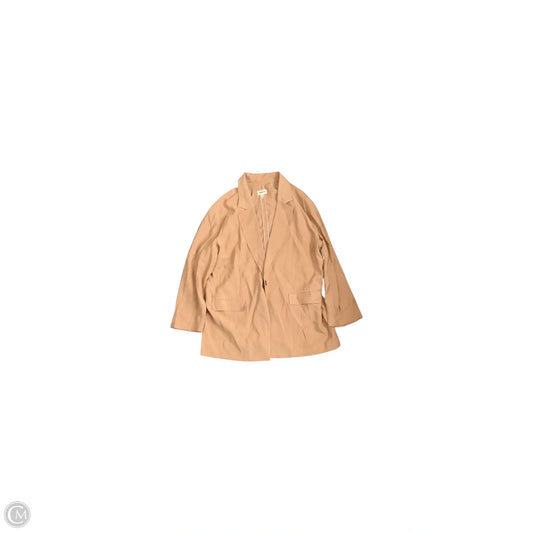 Blazer By Open Edit In Orange, Size: 2x