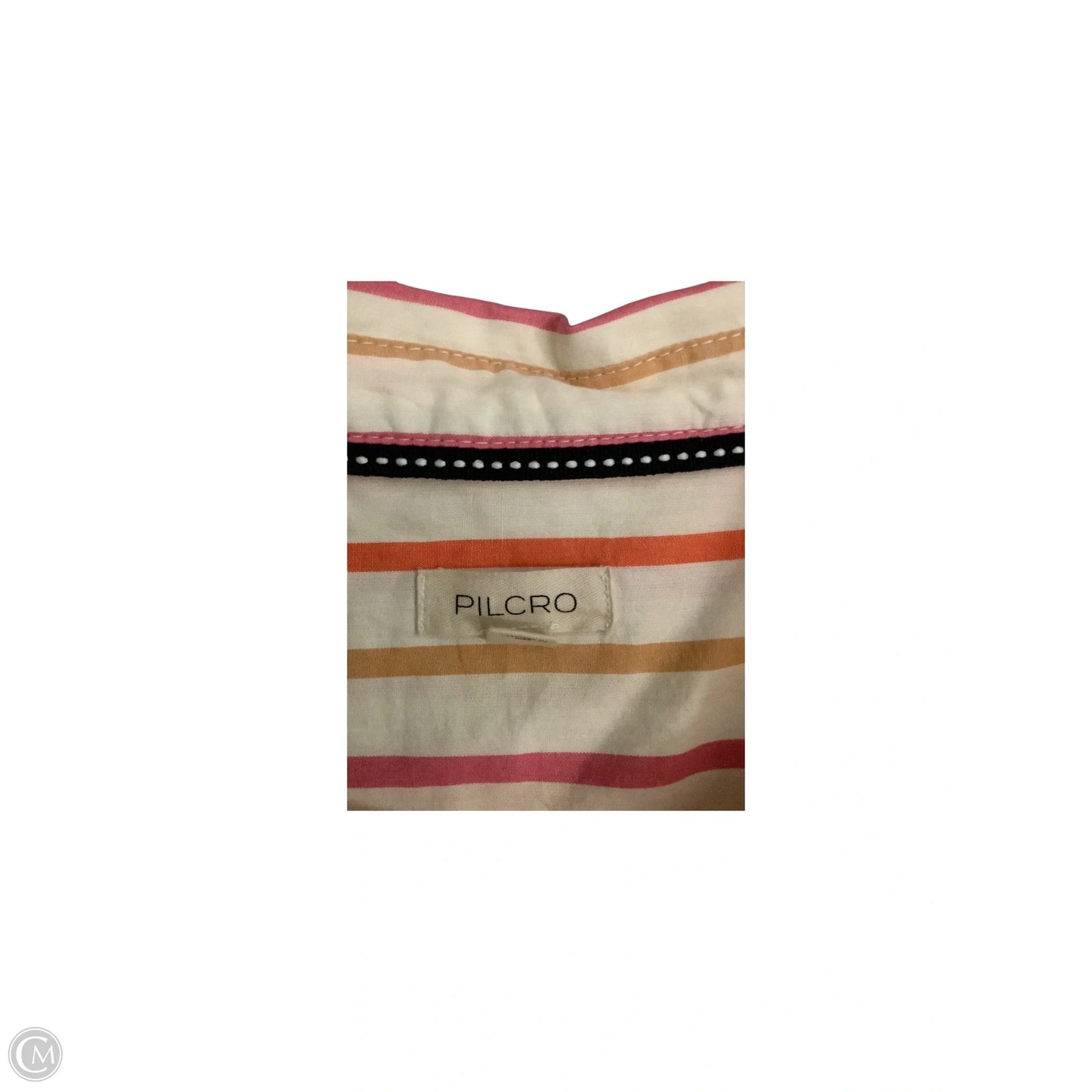 Top Short Sleeve Basic By Pilcro In Multi-colored, Size: M