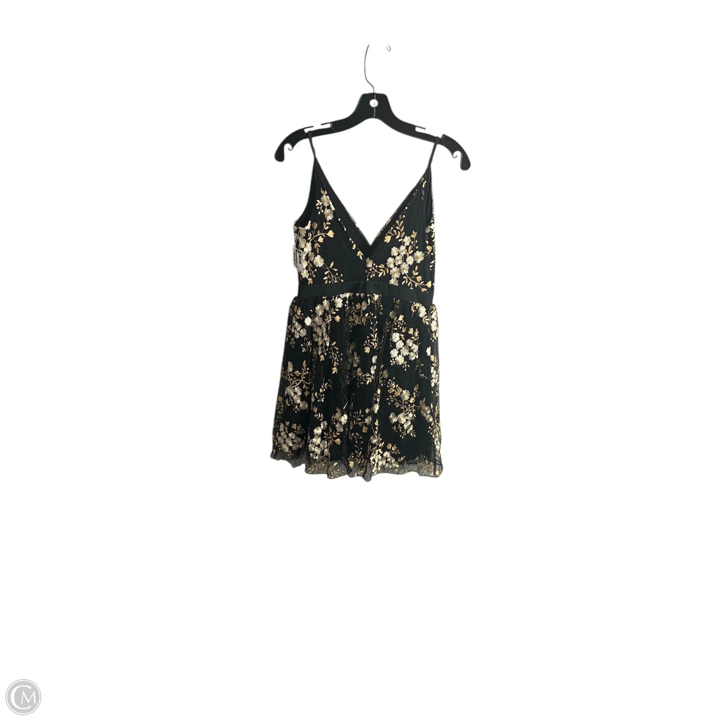 Dress Casual Midi By Express In Black, Size: 4