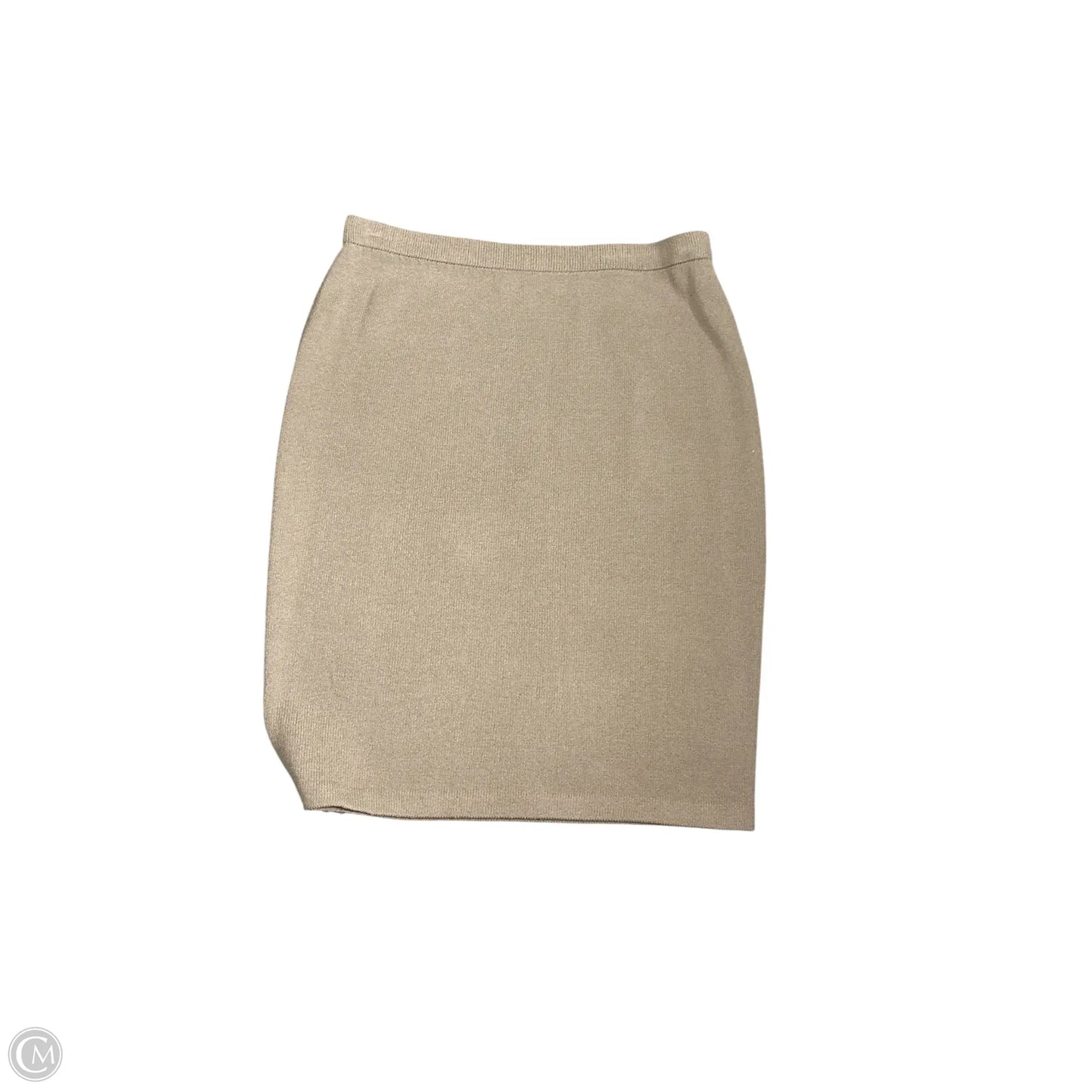Skirt Designer By St John Collection In Tan, Size: 16