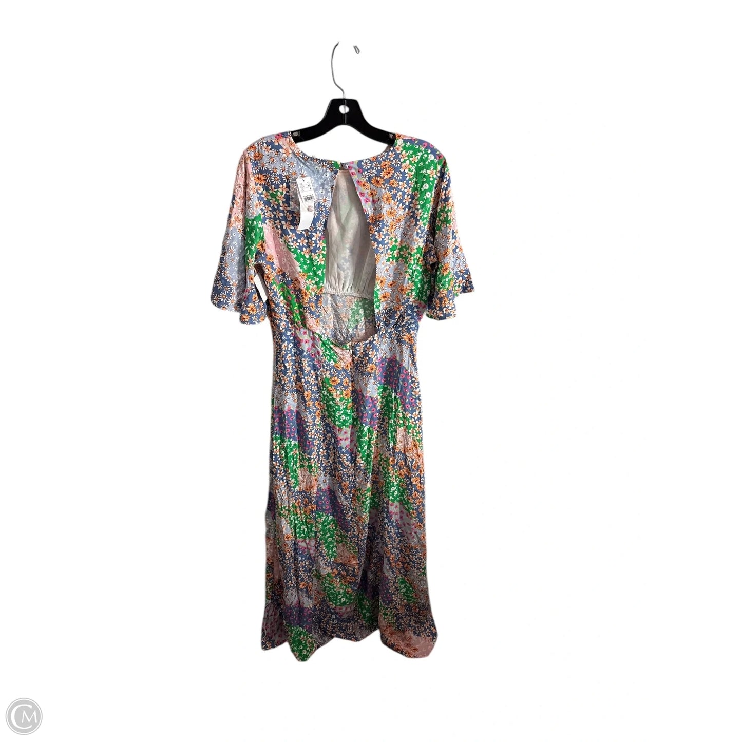 Dress Casual Maxi By Top Shop In Floral Print, Size: 8