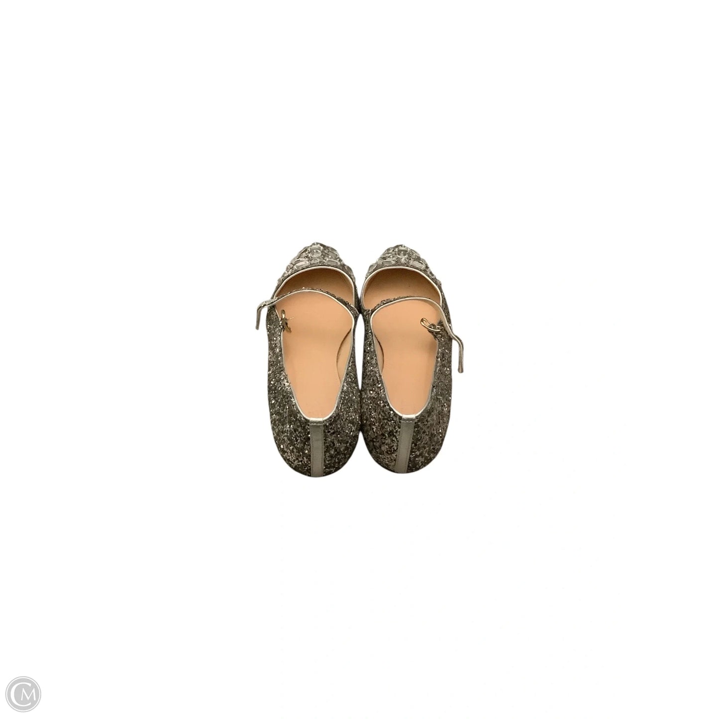 Shoes Flats By J. Crew In Silver, Size: 7.5