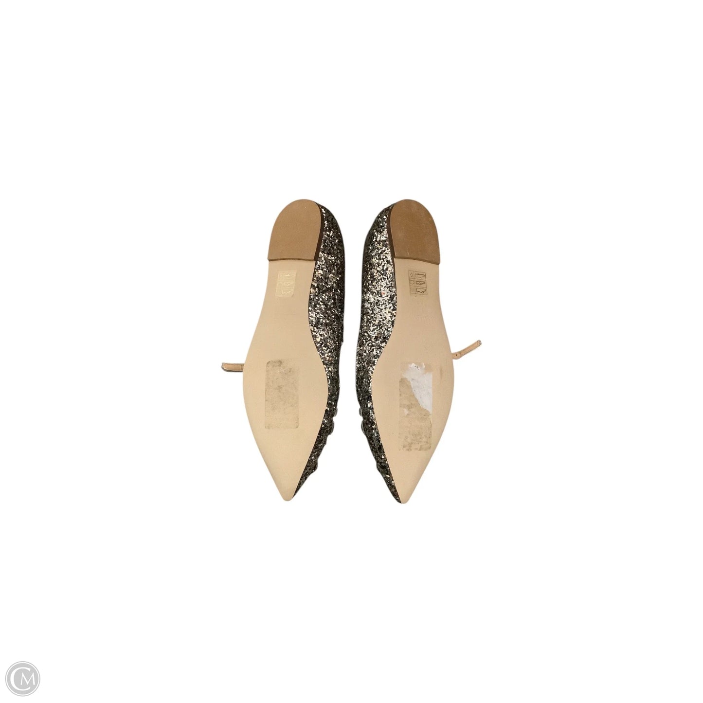 Shoes Flats By J. Crew In Silver, Size: 7.5