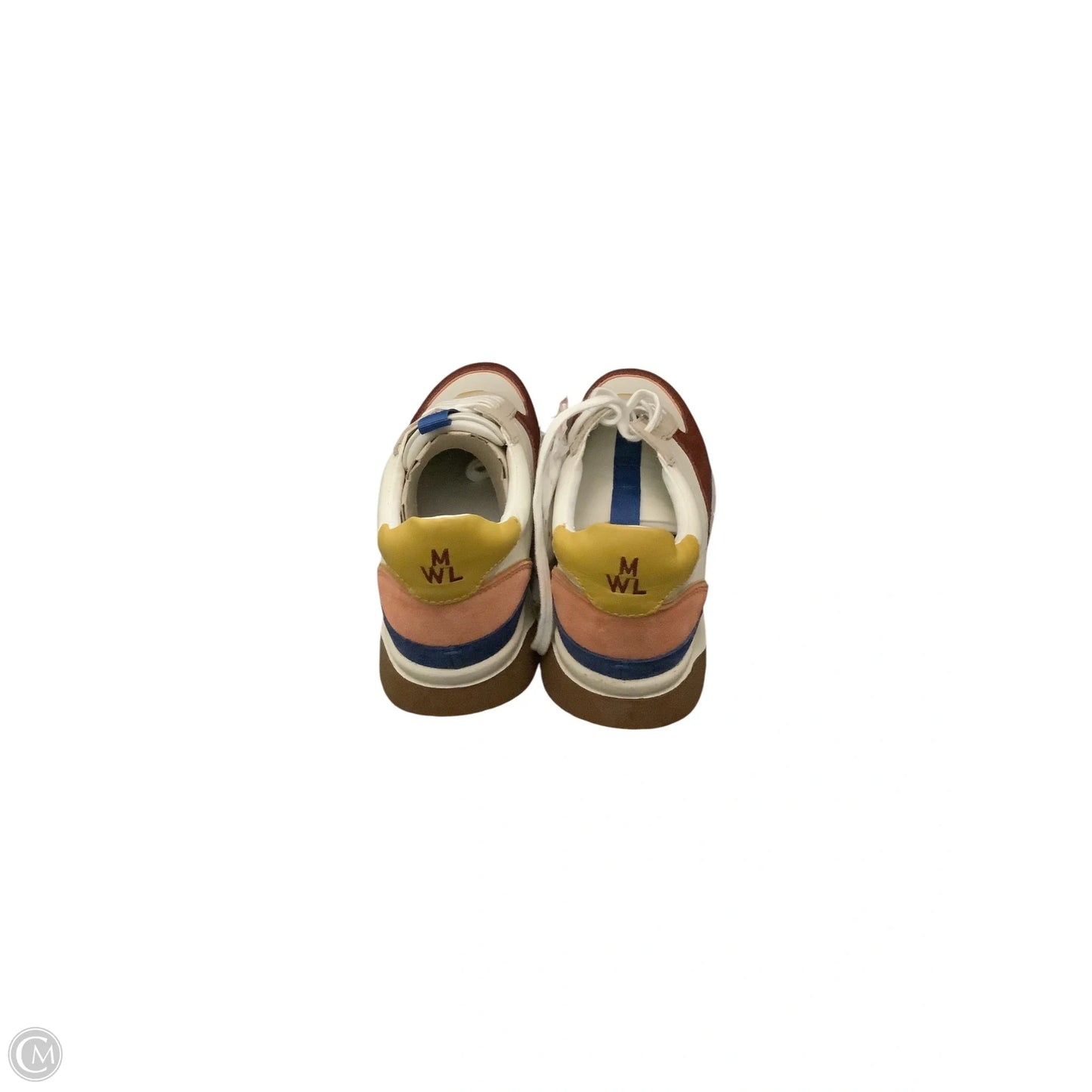 Shoes Sneakers By Madewell In Multi-colored, Size: 8
