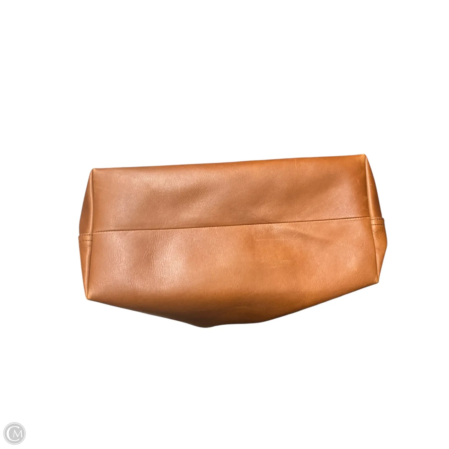 Handbag Leather By Madewell, Size: Large