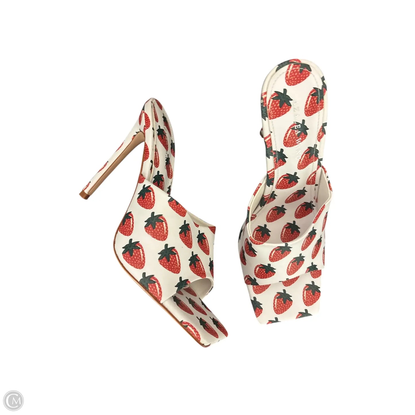 Shoes Heels Stiletto By Clothes Mentor In Red & White, Size: 8