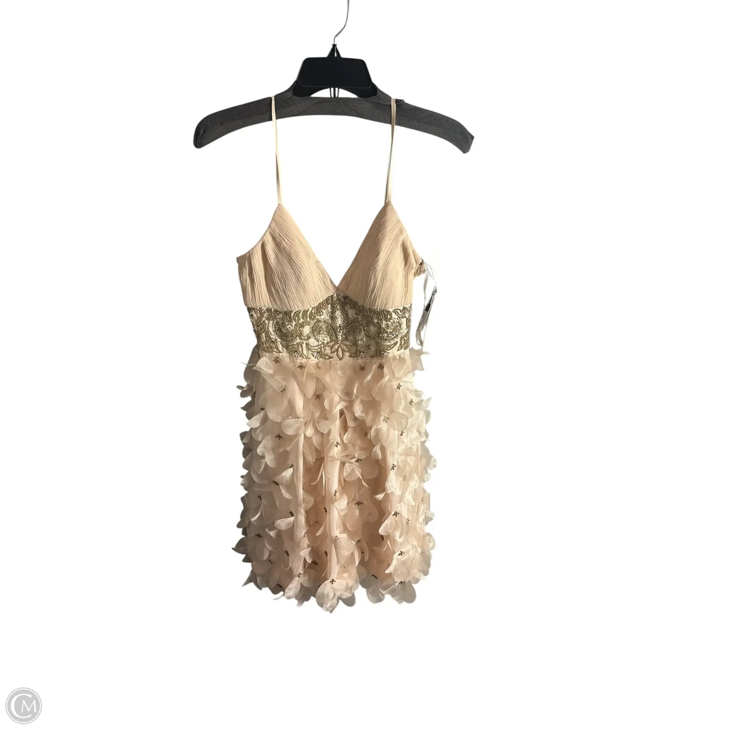 Dress Casual Midi By Clothes Mentor In Peach, Size: 6