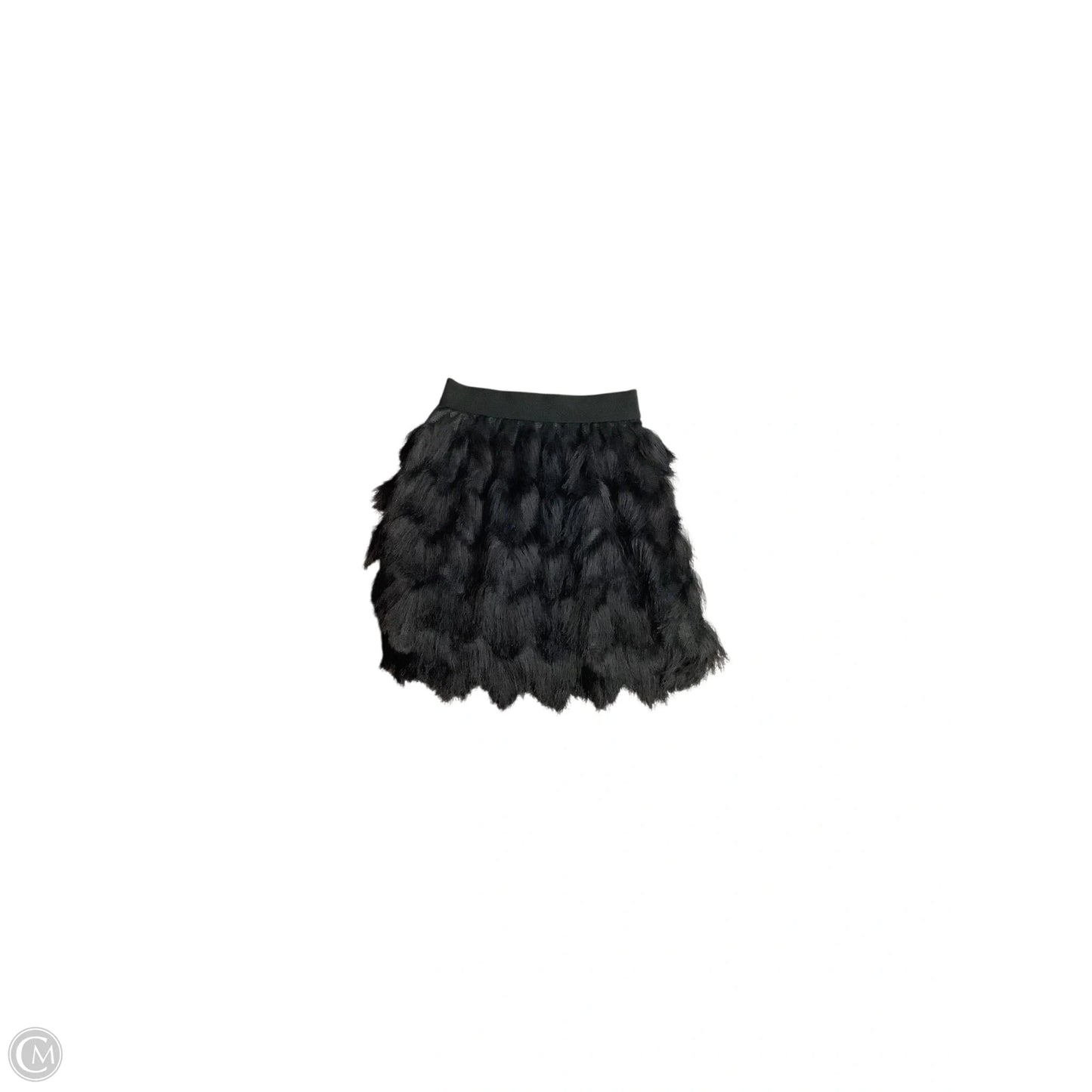 Skirt Midi By Banana Republic In Black, Size: Xs