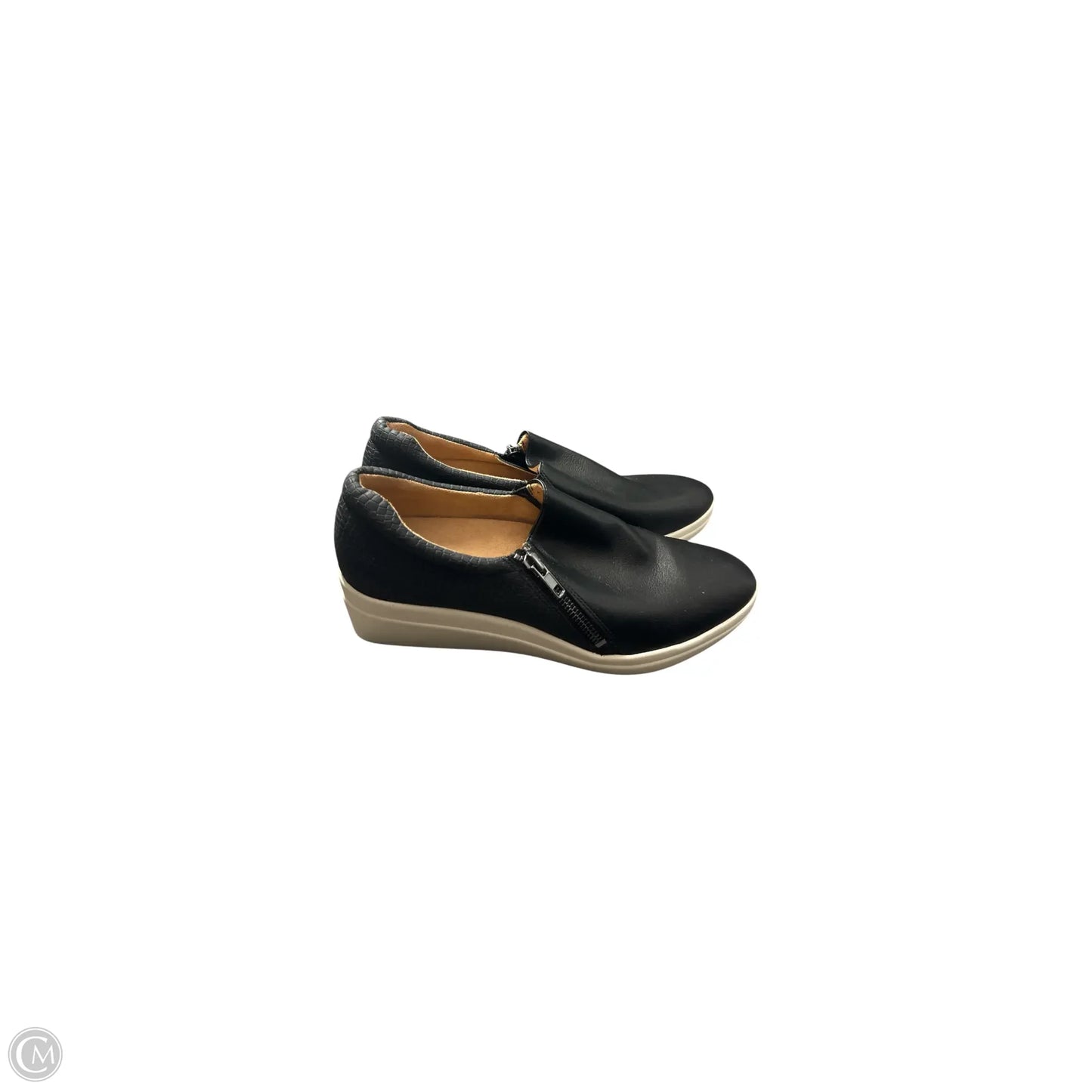 Shoes Heels Wedge By Naturalizer In Black, Size: 10