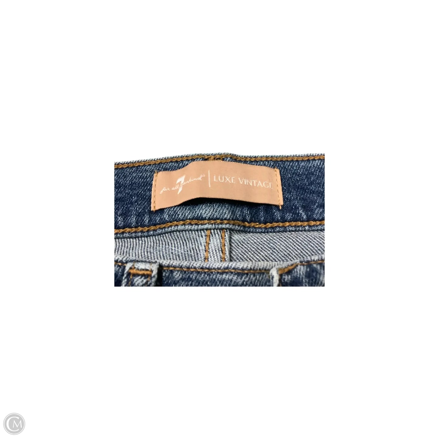 Jeans Skinny By 7 For All Mankind In Blue, Size: 6