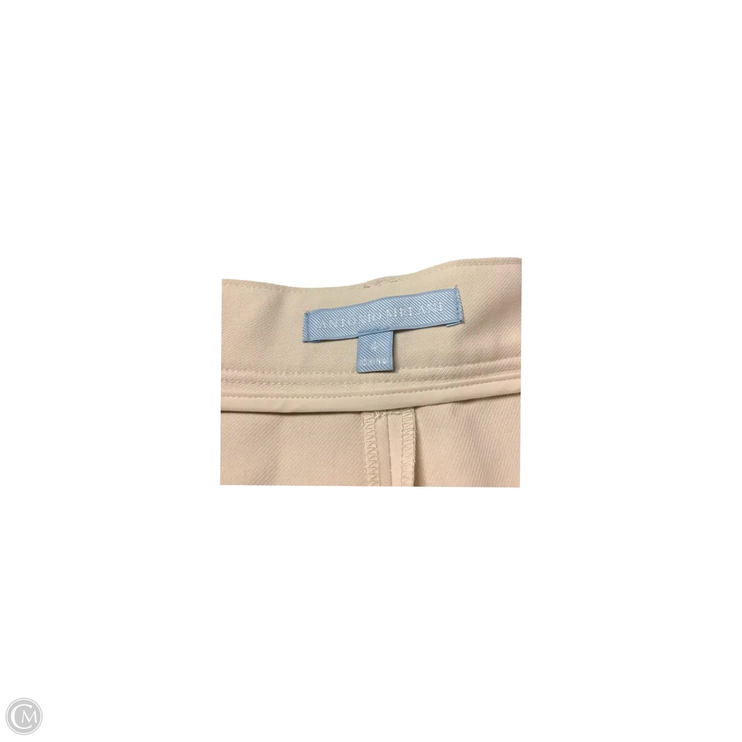 Pants Dress By Antonio Melani In Cream, Size: 4