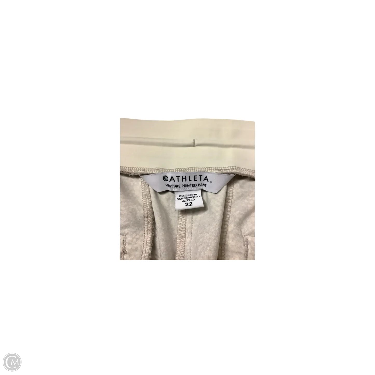 Athletic Pants By Athleta In Taupe, Size: 22