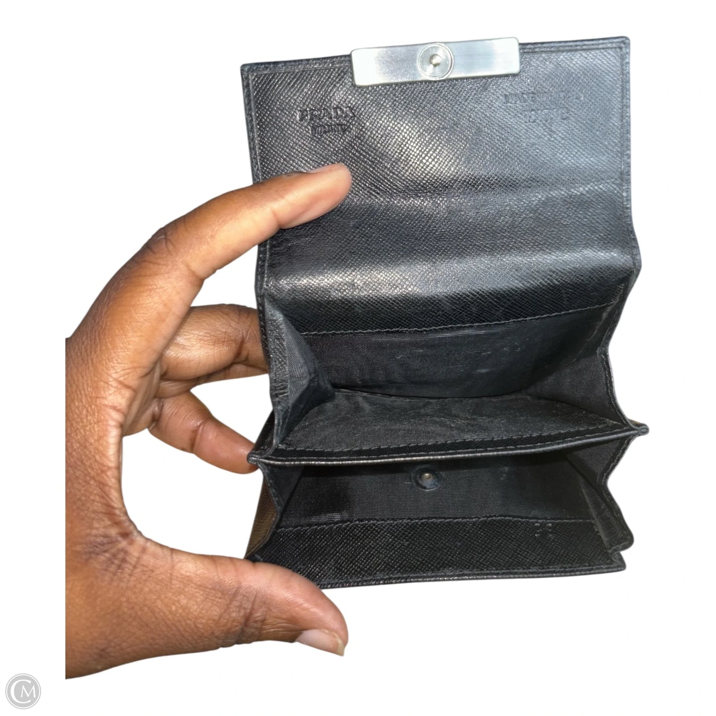 Wallet Luxury Designer By Prada, Size: Small