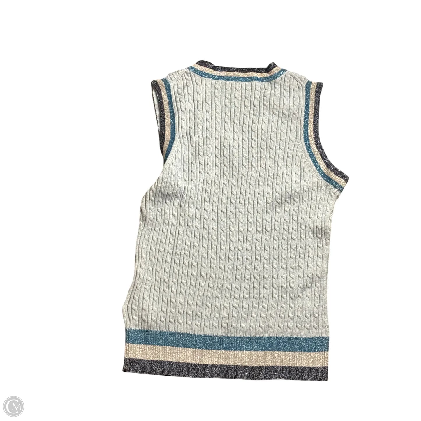 Top Sleeveless Basic By Brooks Brothers In Blue, Size: S
