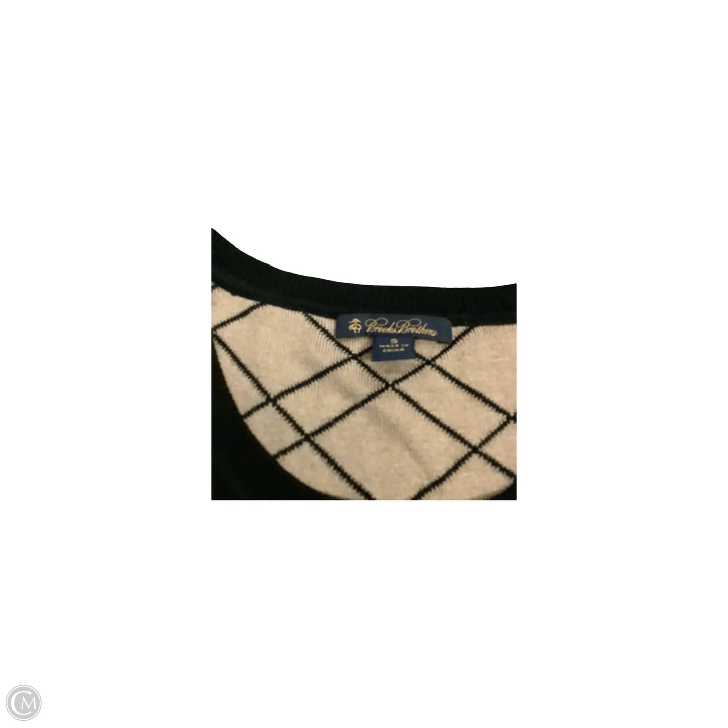 Top Sleeveless Basic By Brooks Brothers In Black, Size: S