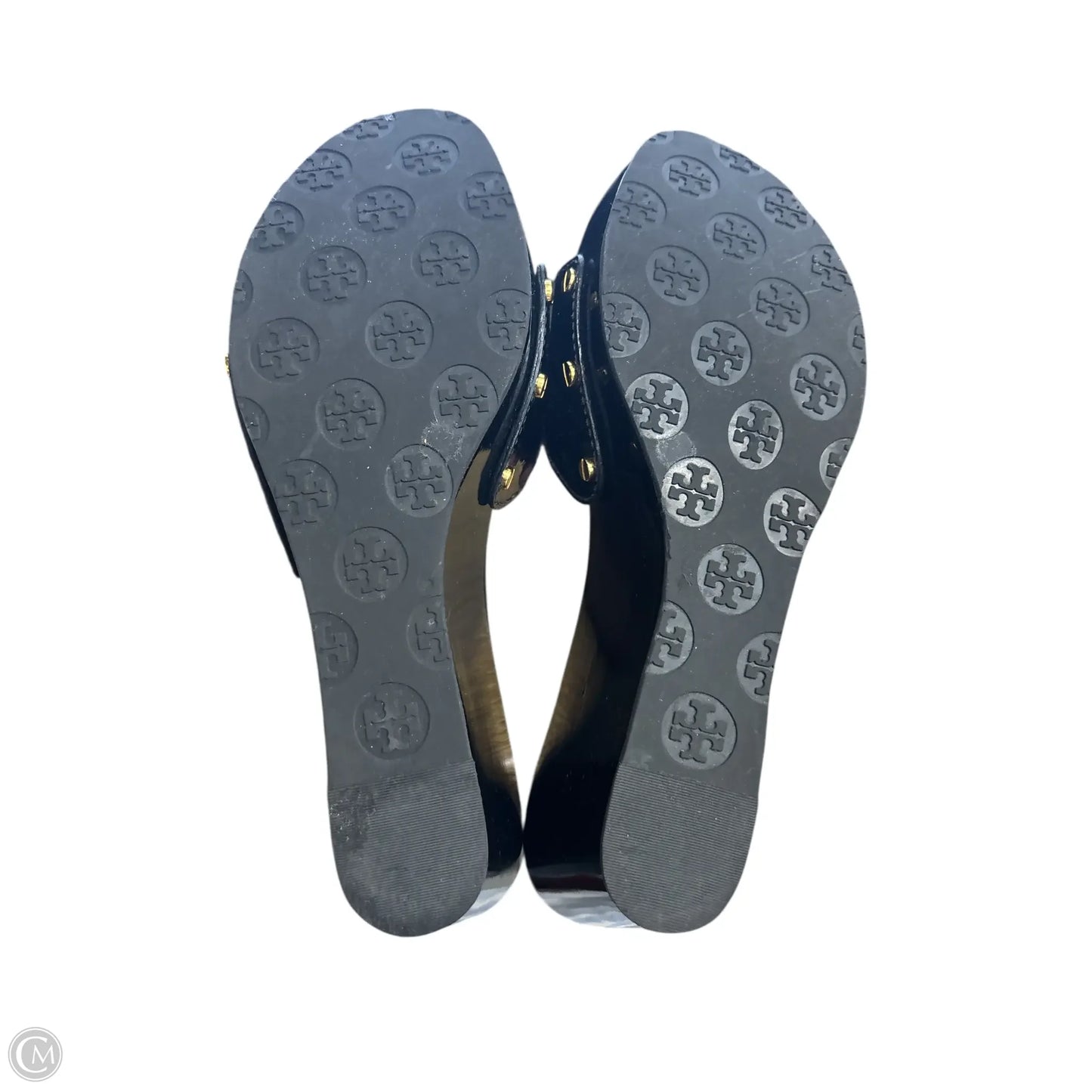 Sandals Designer By Tory Burch In Black, Size: 9.5