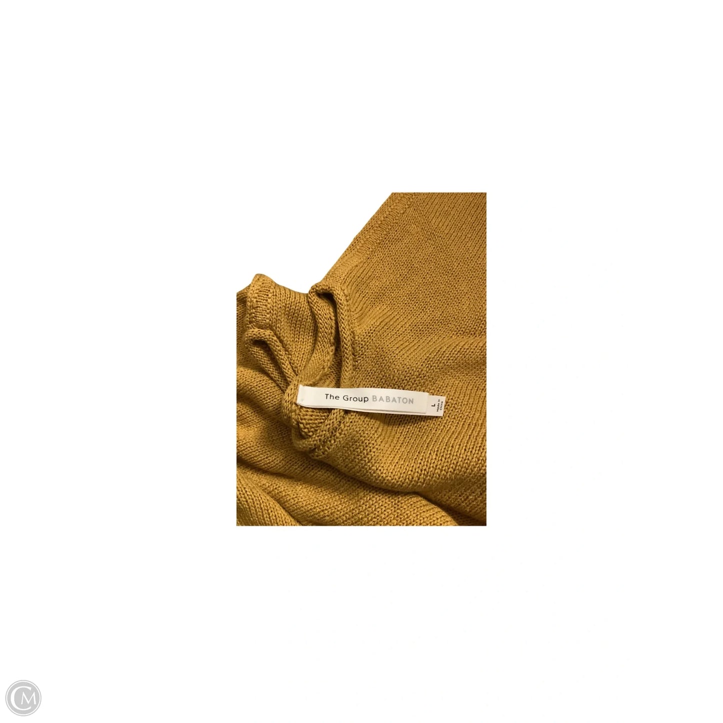 Top Long Sleeve Basic By Babaton In Gold, Size: L