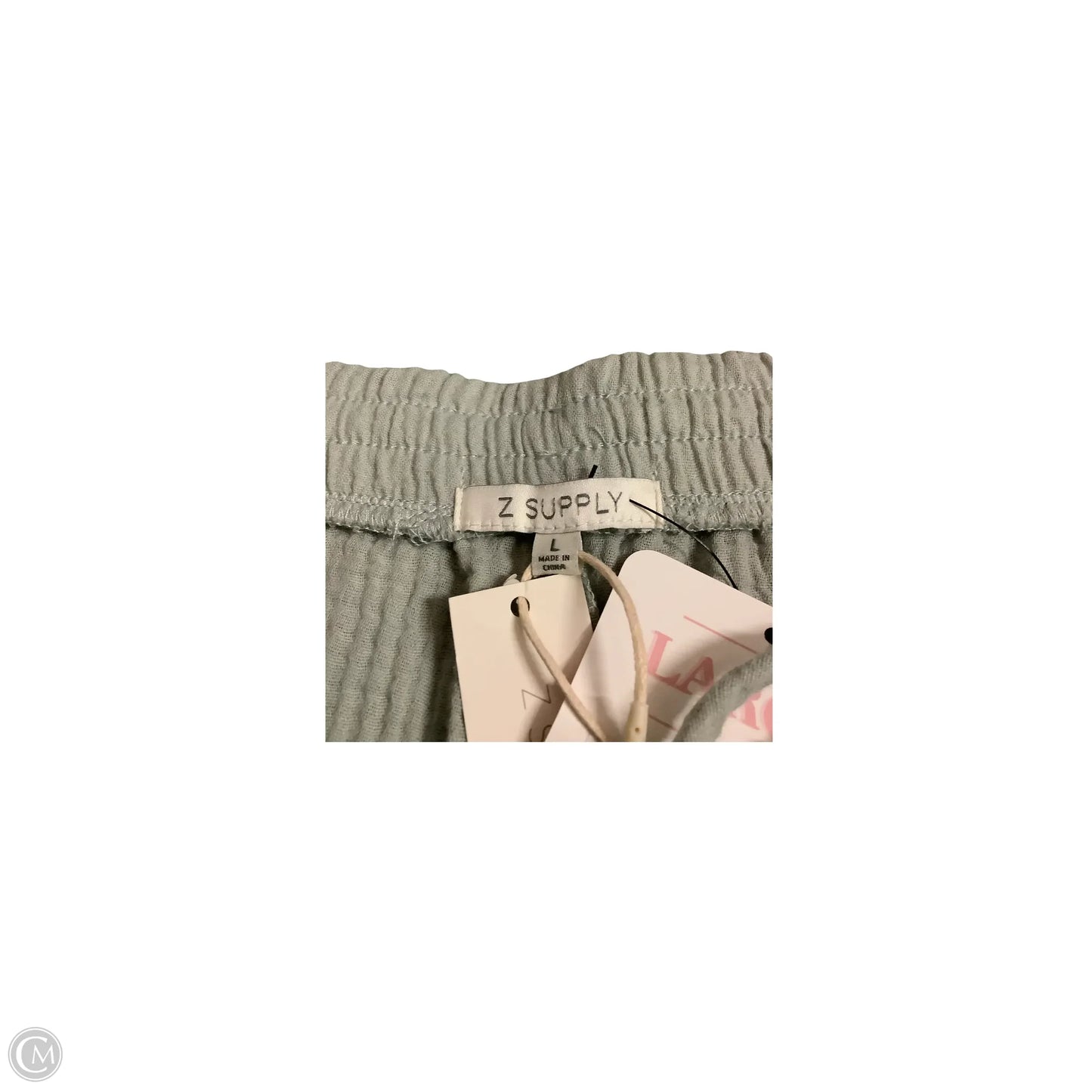 Pants Set 2pc By Z Supply In Green, Size: L