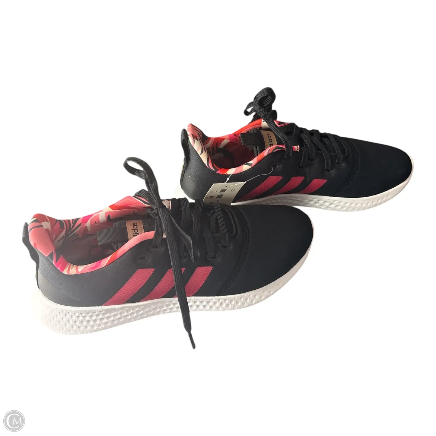 Shoes Sneakers By Adidas In Black & Red, Size: 10