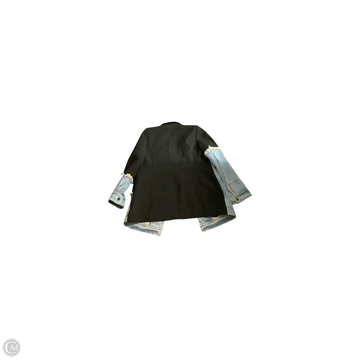 Blazer By Clothes Mentor In Black, Size: L