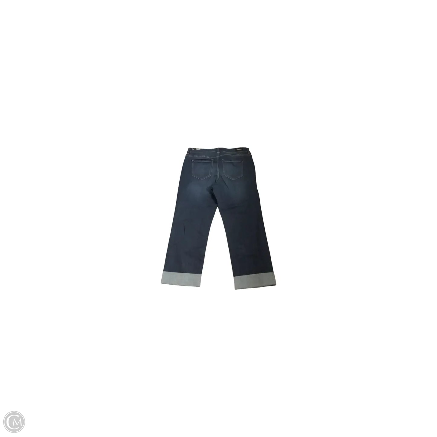 Jeans Wide Leg By Liverpool In Blue, Size: 14