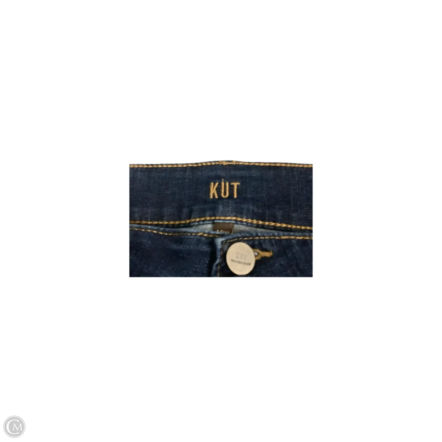 Jeans Wide Leg By Kut In Blue, Size: 14