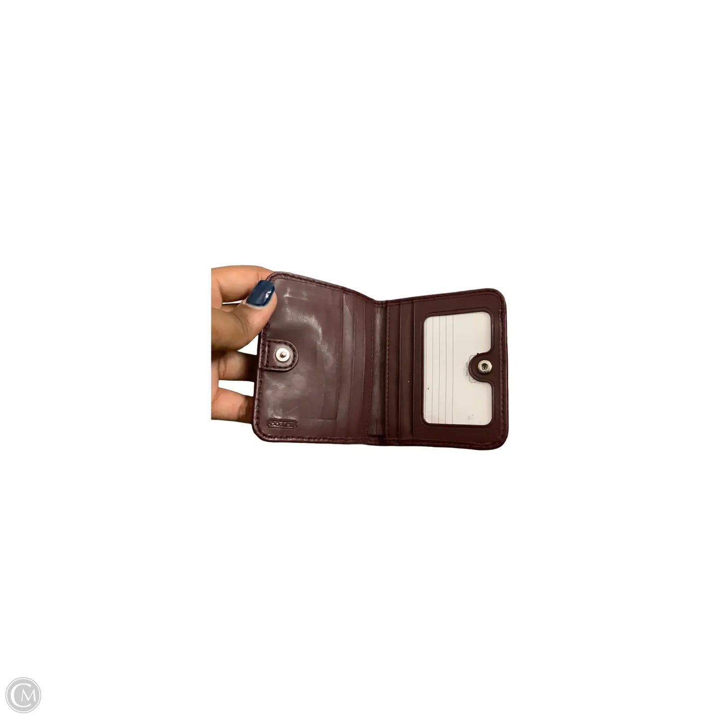 Wallet Designer By Coach, Size: Small