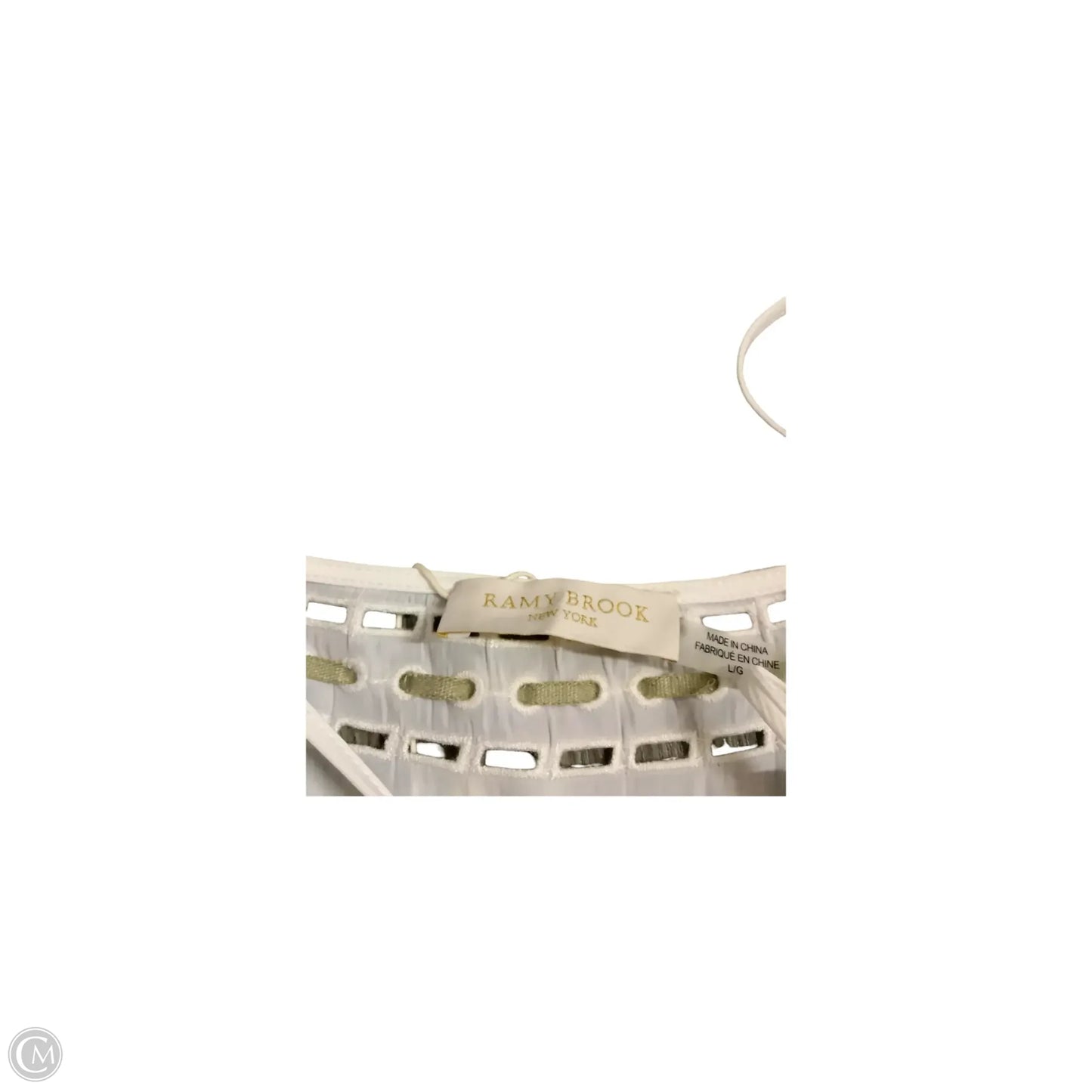 Dress Casual Short By Ramy Brook In White, Size: L