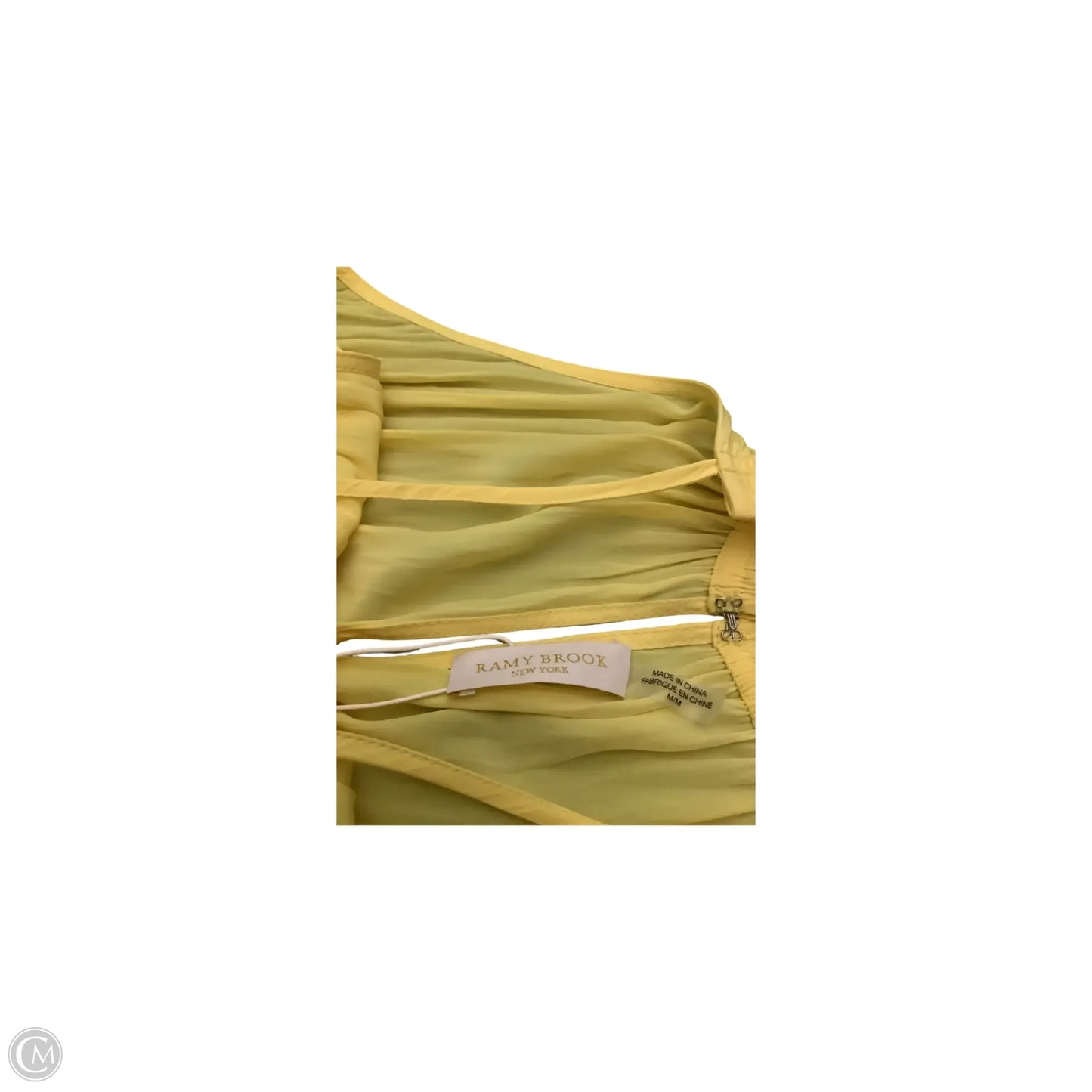 Dress Casual Midi By Ramy Brook In Yellow, Size: M