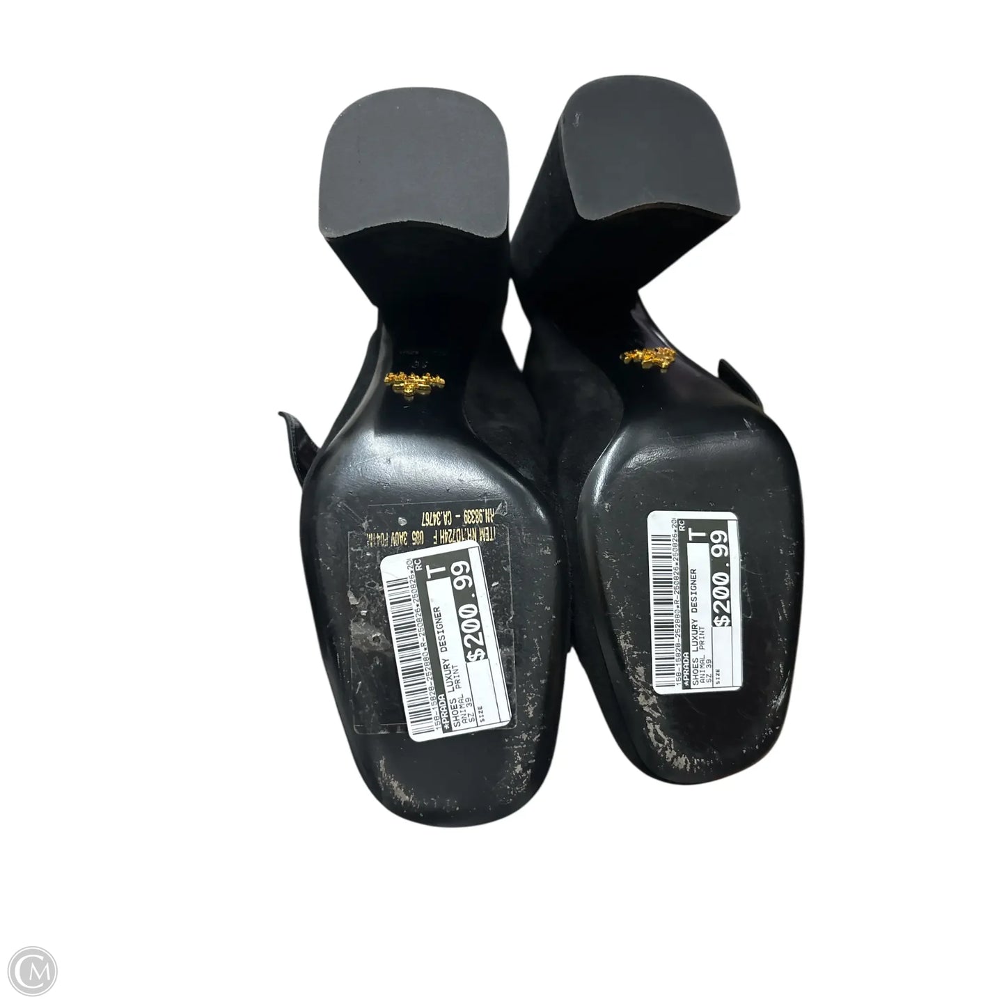 Shoes Luxury Designer By Prada In Animal Print