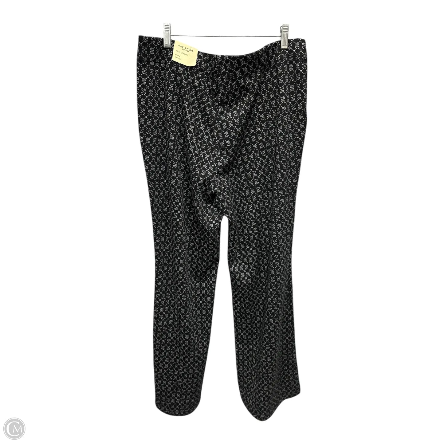 Pants Wide Leg By Max Studio In Black, Size: Xl