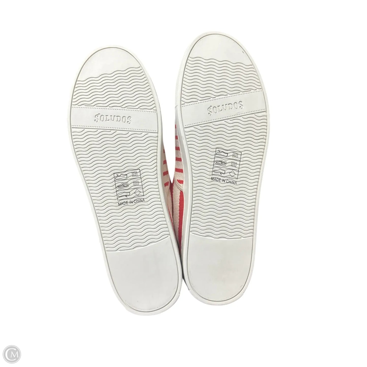 Shoes Sneakers By Clothes Mentor In Red, Size: 9.5