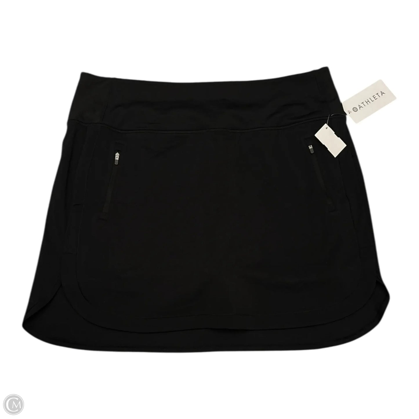 Athletic Skort By Athleta In Black, Size: 2x
