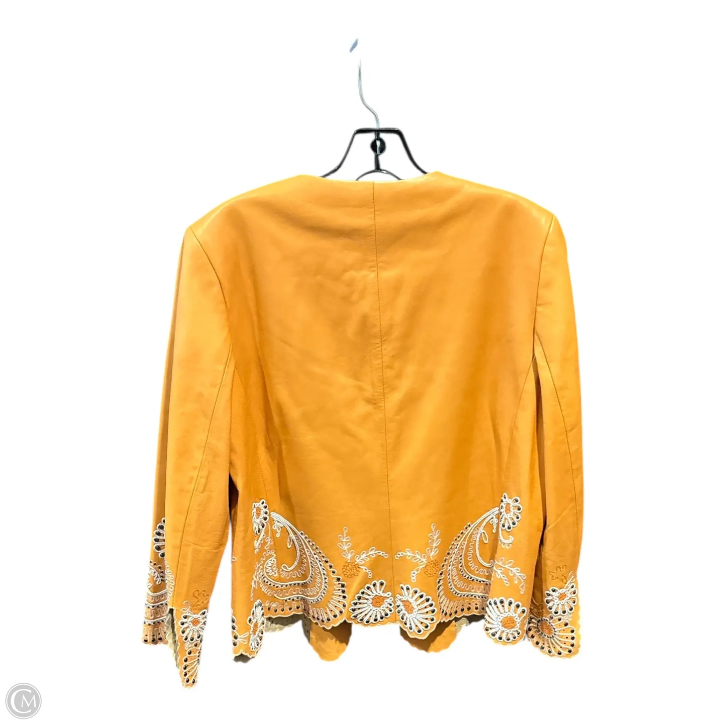 Blazer By Dana Buchman In Orange, Size: 12