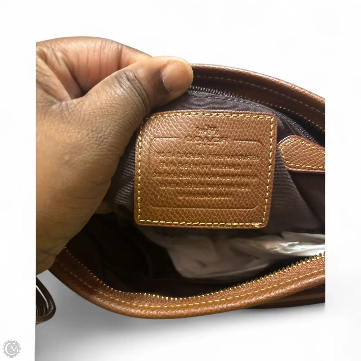 Handbag Designer By Coach, Size: Medium