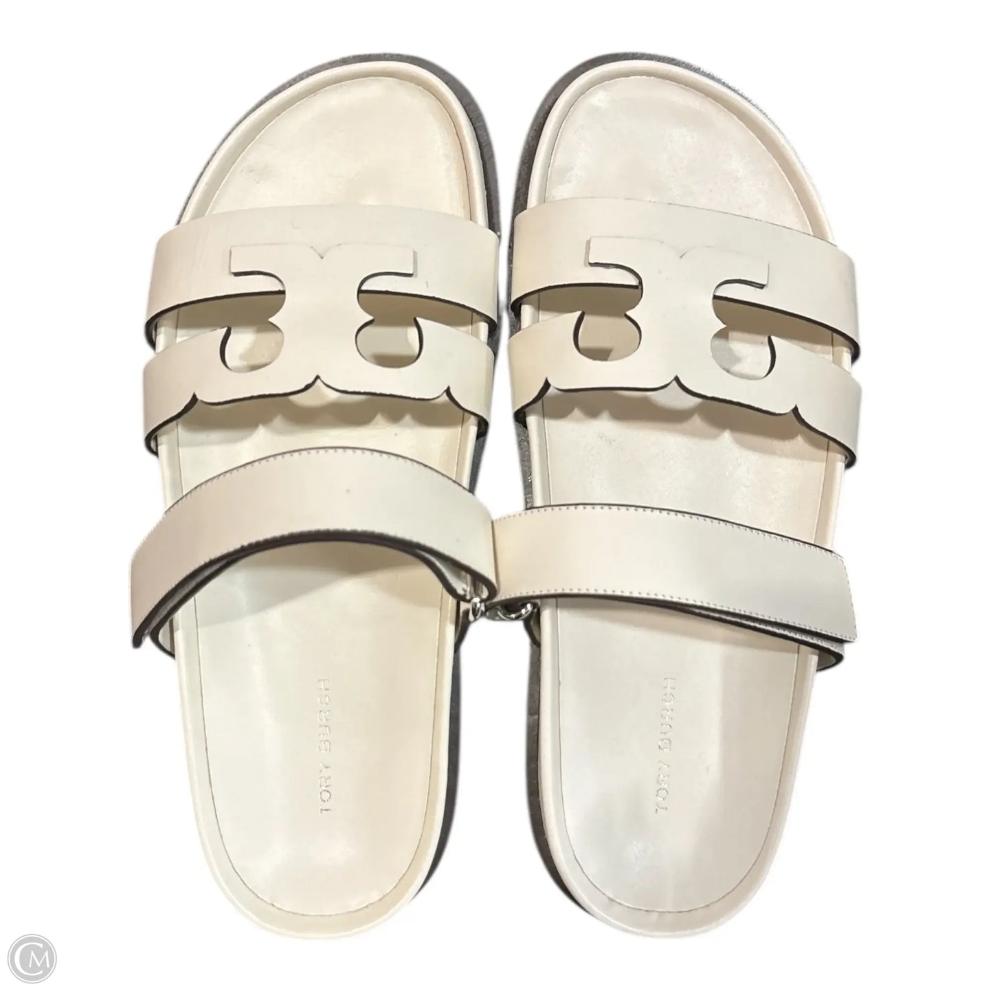 Sandals Designer By Tory Burch In White, Size: 9