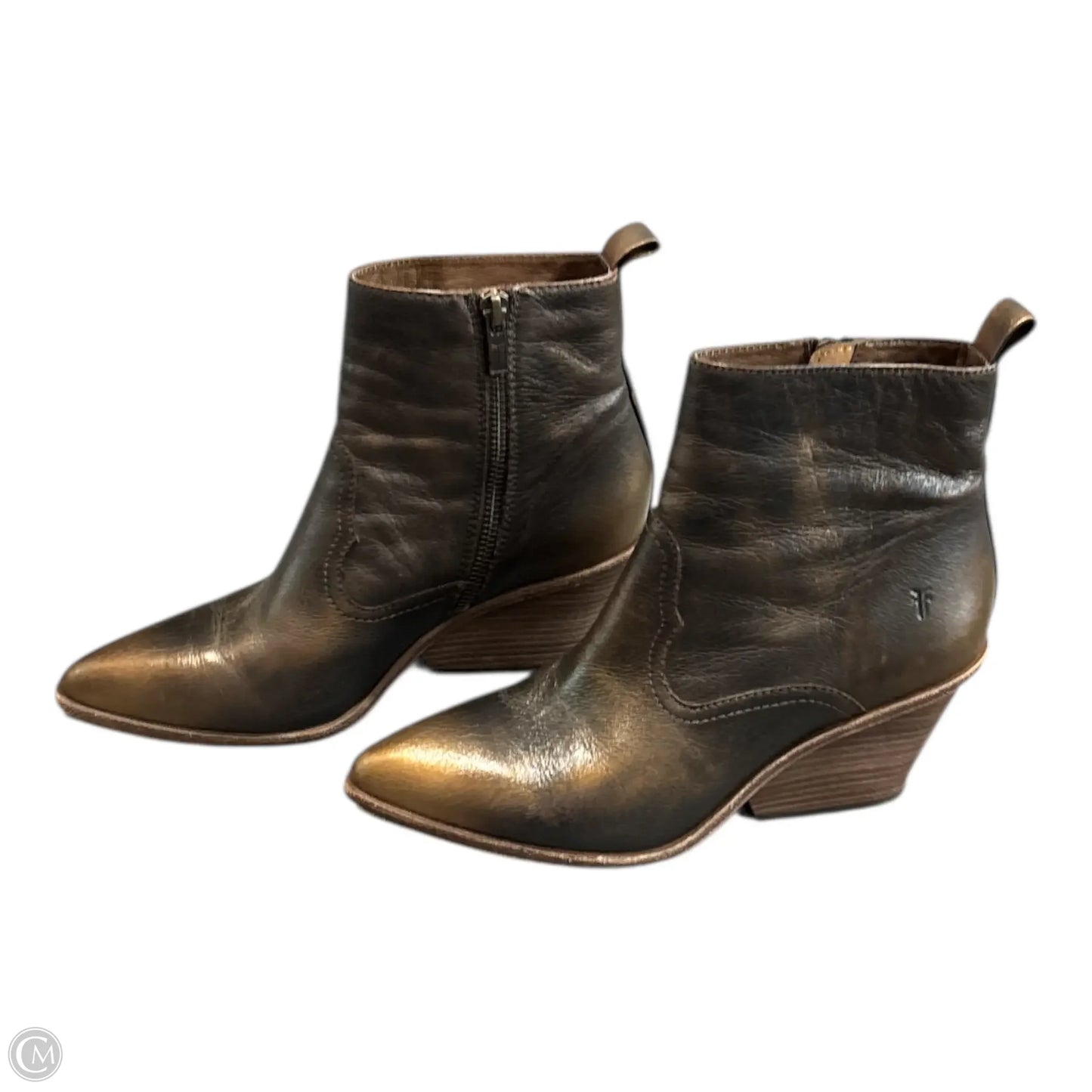 Boots Designer By Frye In Brown, Size: 7.5