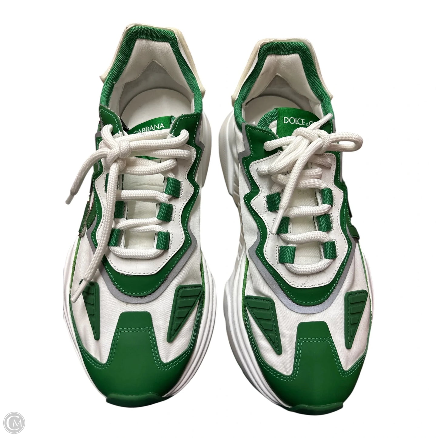 Shoes Luxury Designer By Dolce And Gabbana In Green & White