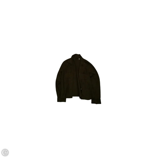 Jacket Shirt By T Tahari In Green, Size: Xl