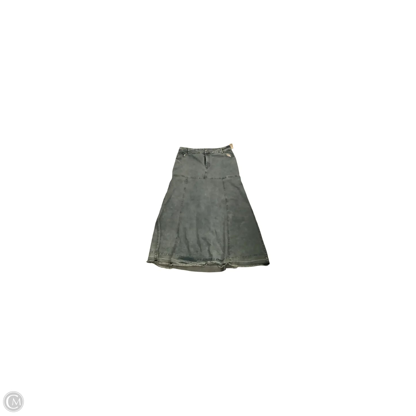 Skirt Maxi By Clothes Mentor In Black, Size: 2x