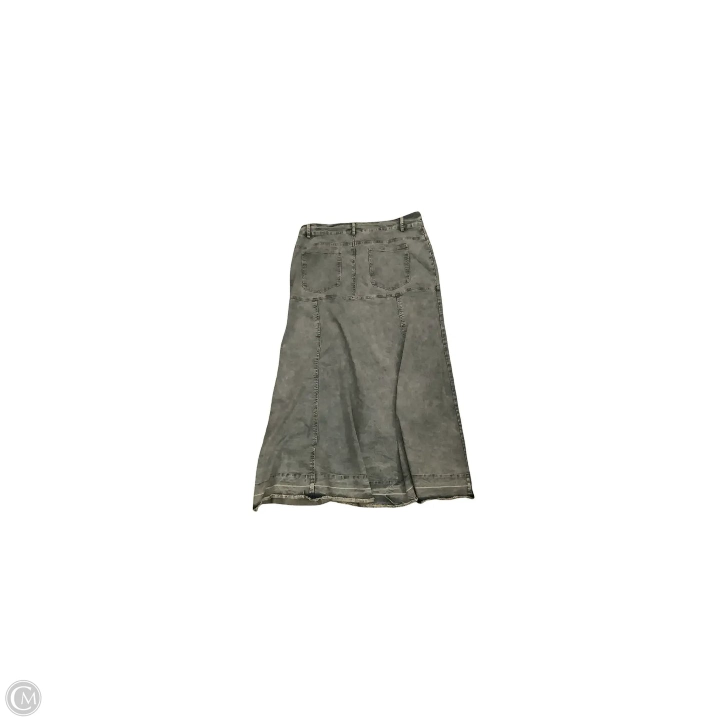 Skirt Maxi By Clothes Mentor In Black, Size: 2x