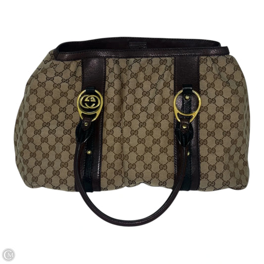 Handbag Luxury Designer By Gucci, Size: Large